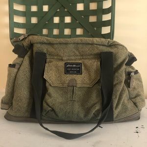 Eddie Bauer Bygone Duffel Multi Compartment Travel Bag